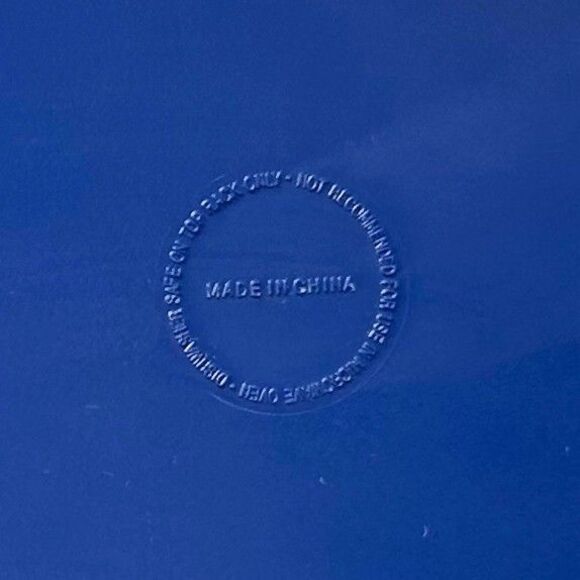 School Cafeteria Lunch Trays 6 Compartments Purple-Navy Blue Melamine 14" x 10" - Picture 7 of 9